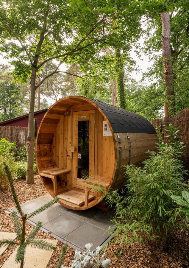 Zen-Bungalow No 4 Met Sauna En Hottub Rheezerveen Exterior foto